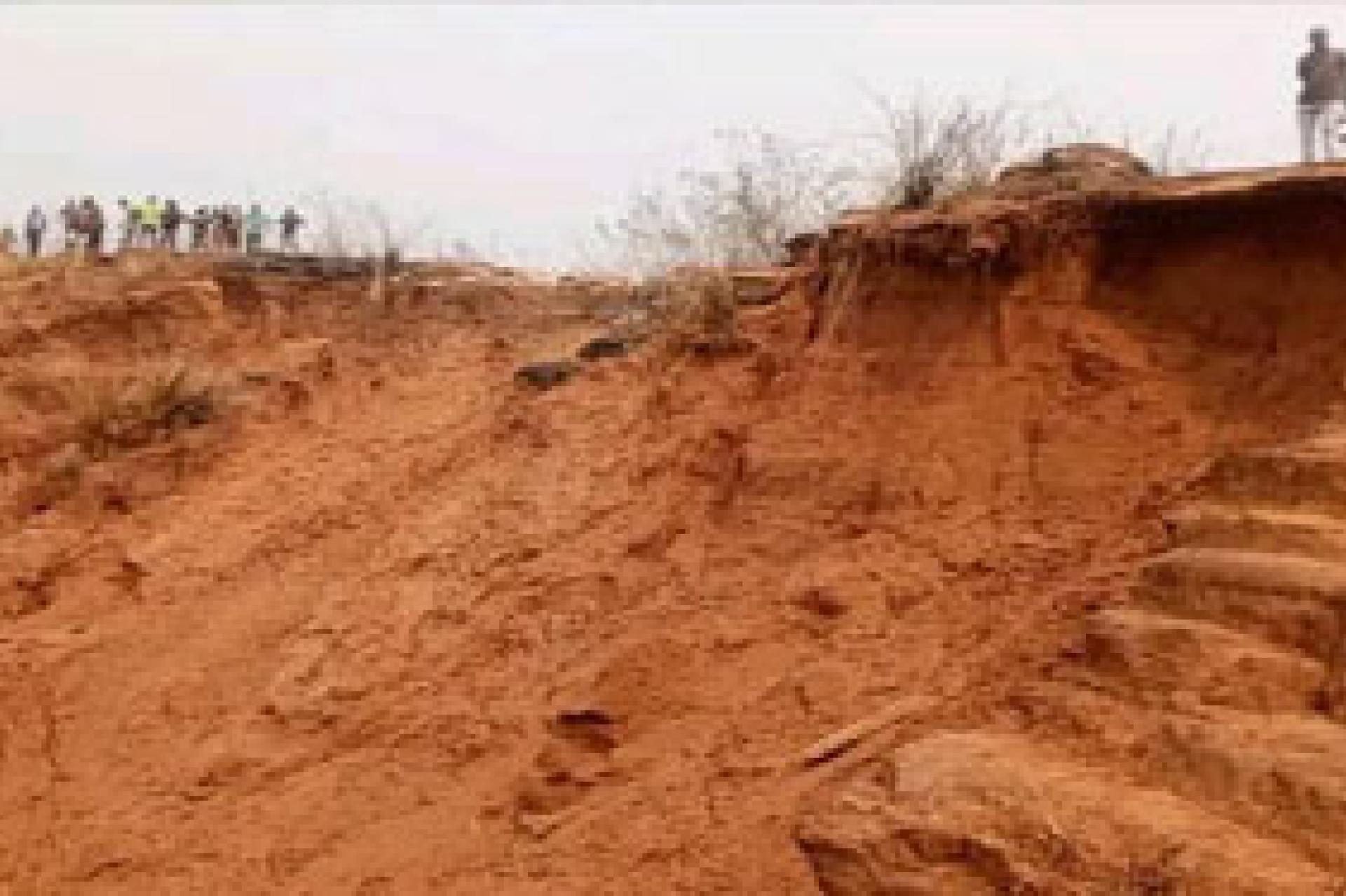 Un site minier à Tshikapa, dans la province du Kasaï.  