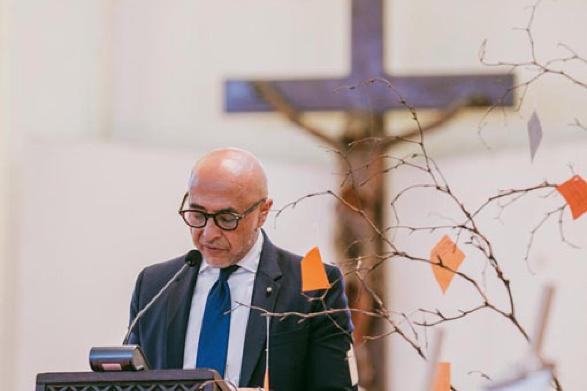 Dino Sorrentino, l’ambassadeur  de l’Italie en RDC. 