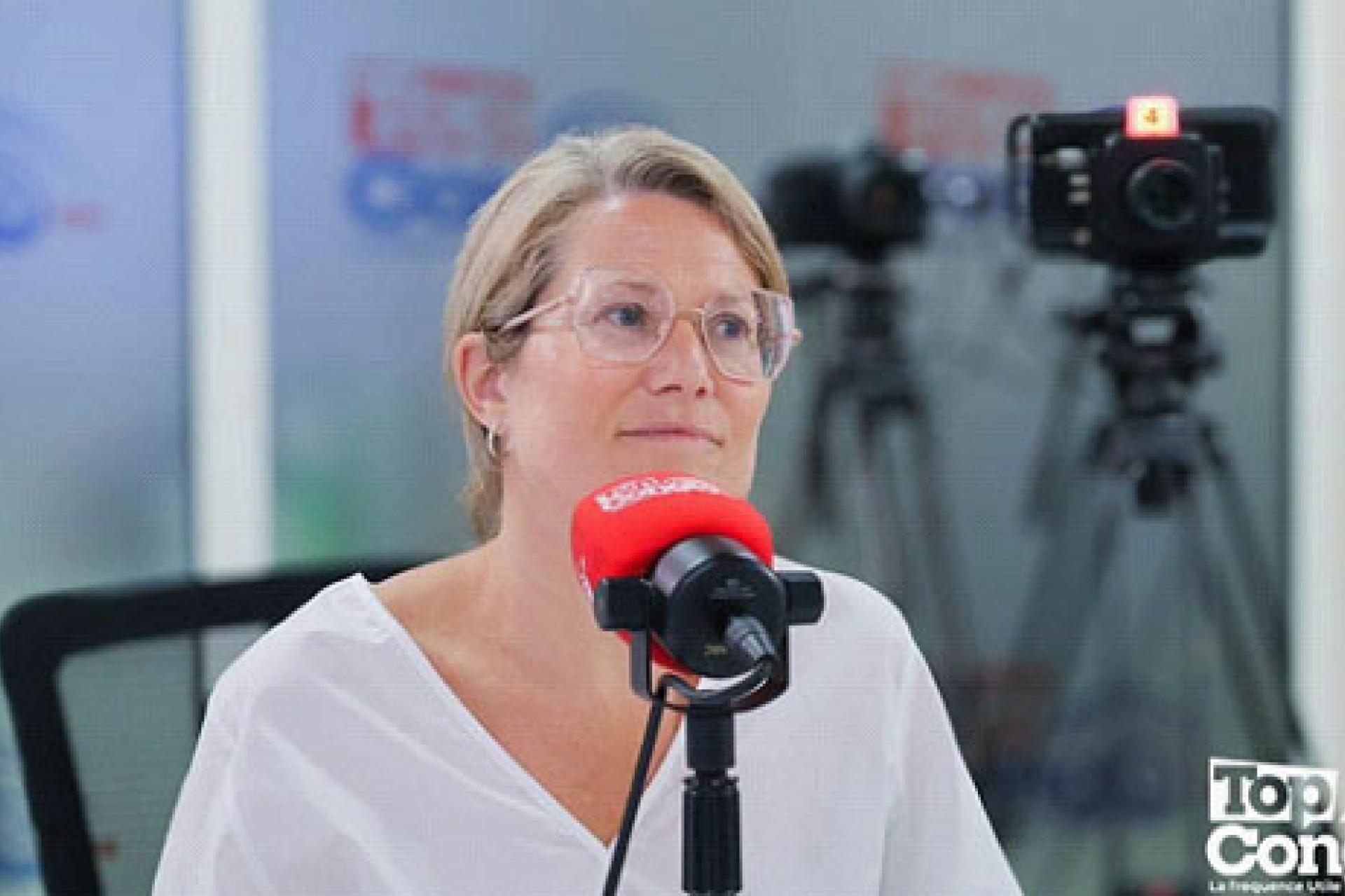 La ministre belge de l'Asile et de la Migration, Anneleen Van Bossuyt. 