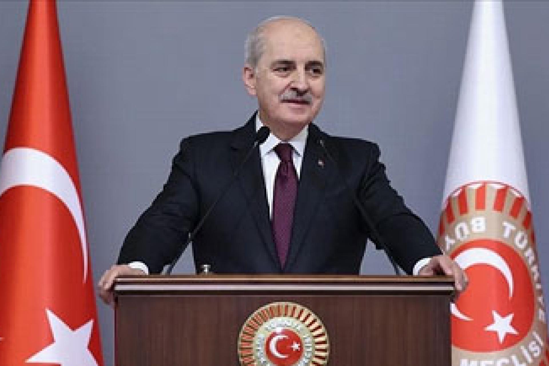 Le président du Parlement turc demande la suspension d'Israël des Nations Unies. Photo droits AA