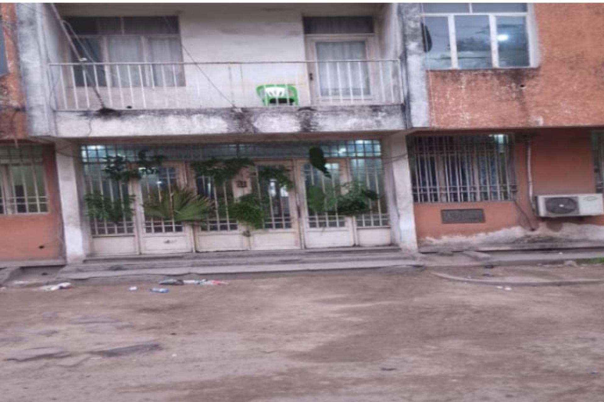 Vue du bâtiment de l’administration urbaine de Kinshasa.
