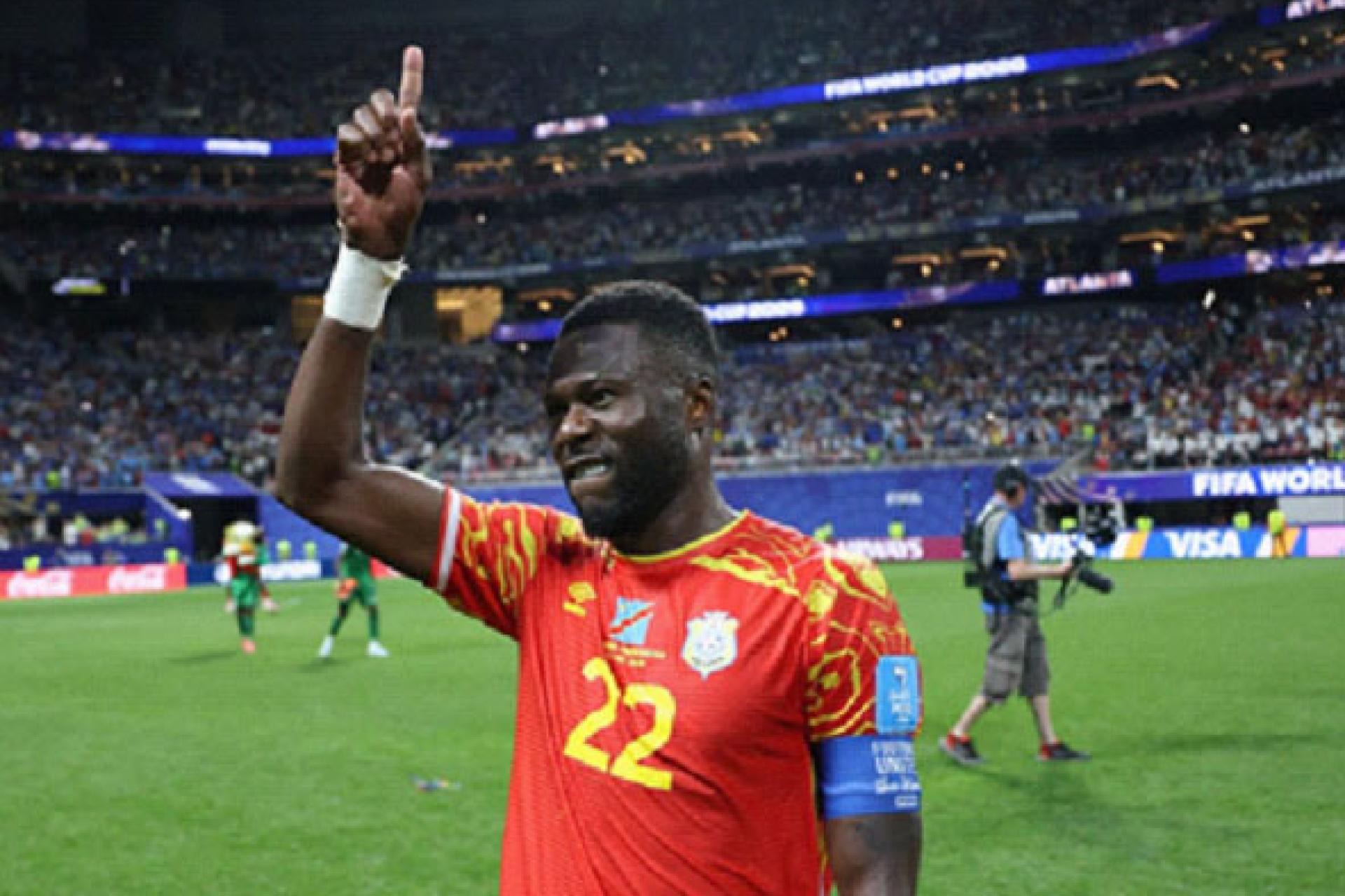 Chancel Mbemba, capitaine de la RDC, a été à la hauteur pendant le Mondial 2026. 