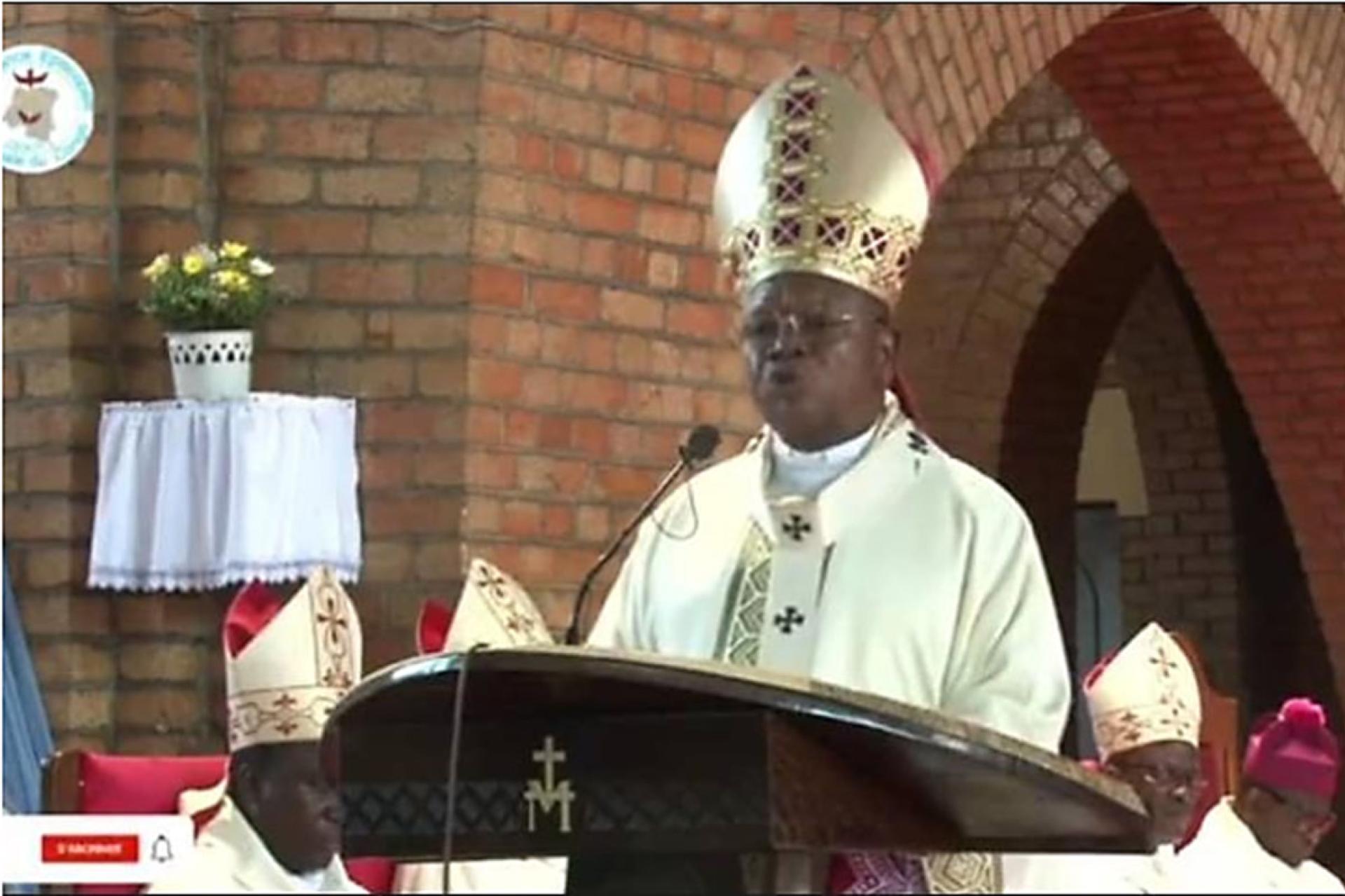 Le Cardinal Fridolin Ambongo Besungu.